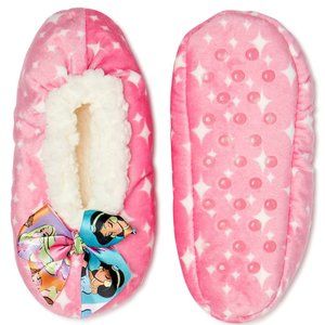 Disney Princess Jasmine Girls Fuzzy Babba Slipper